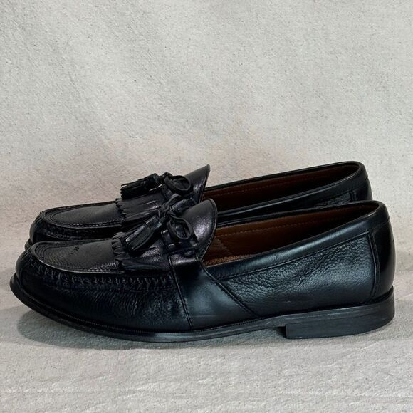 Johnston & Murphy Kiltie Tassel Loafers Moc Toe Mens Size 9.5M - Picture 4 of 16